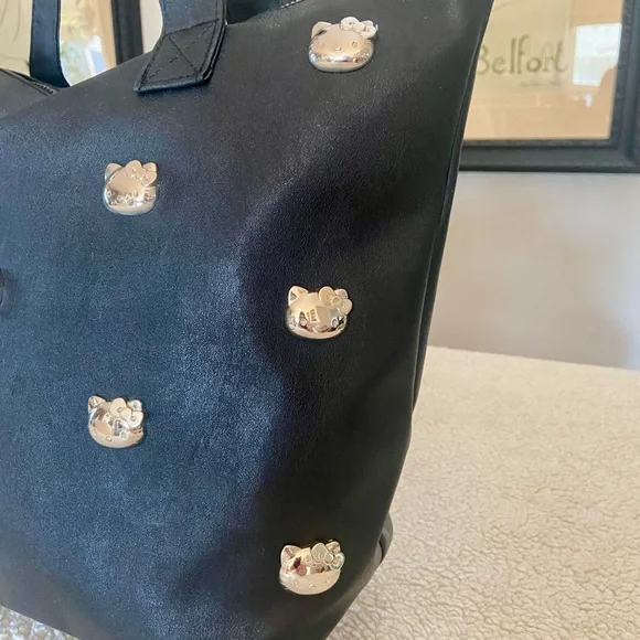 Hello Kitty Studded Tote - Picture 3 of 11